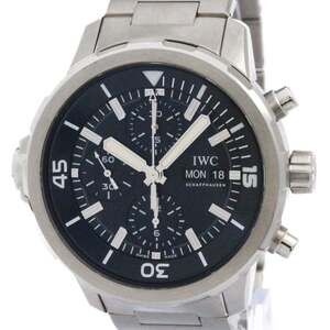 IWC Aqua Timer Chronograph Steel Automatic Mens Watch IW376804 Polished